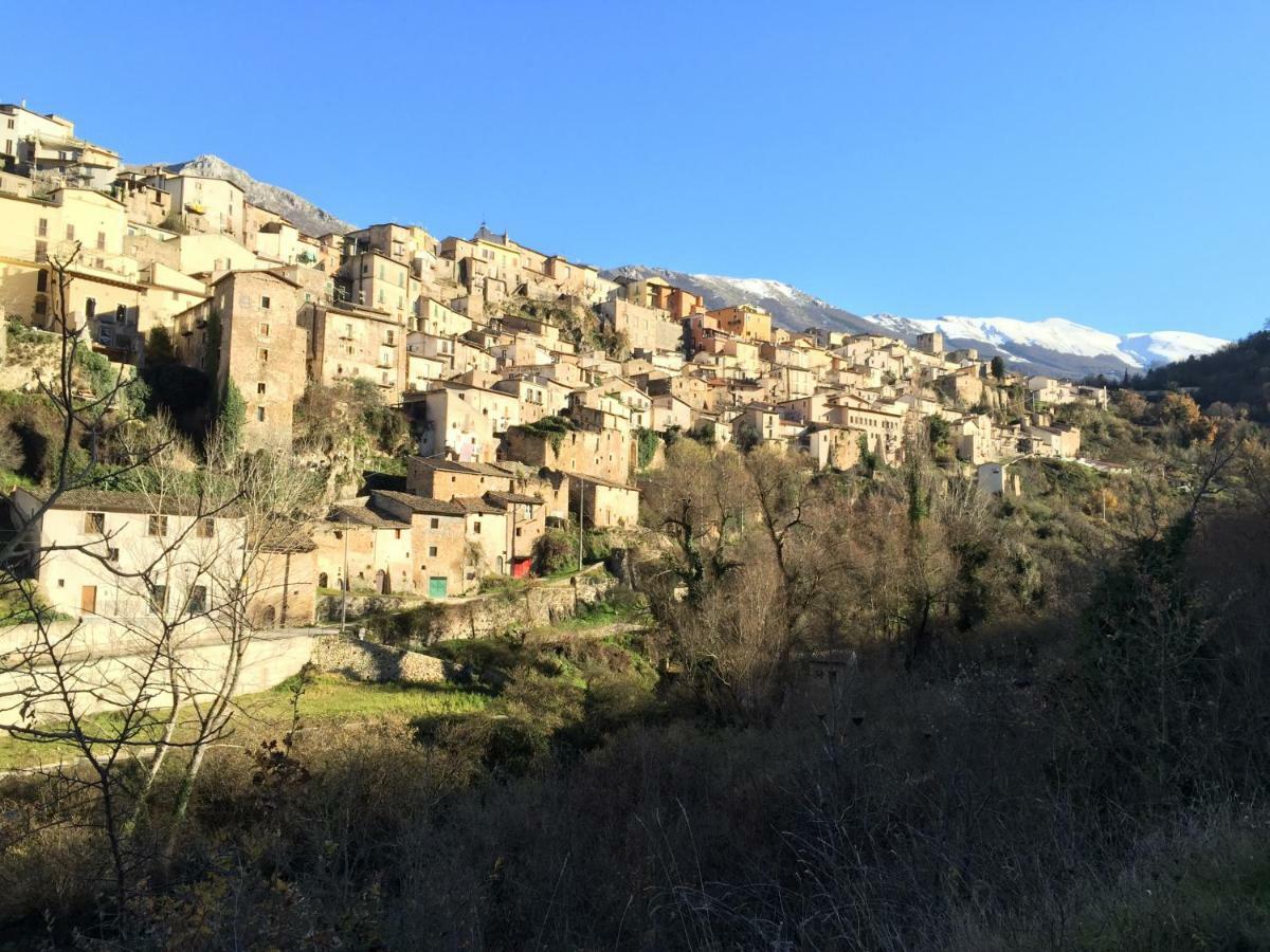 Casa Ai Piedi Della Riserva Naturale Pettorano sul Gizio Exteriér fotografie